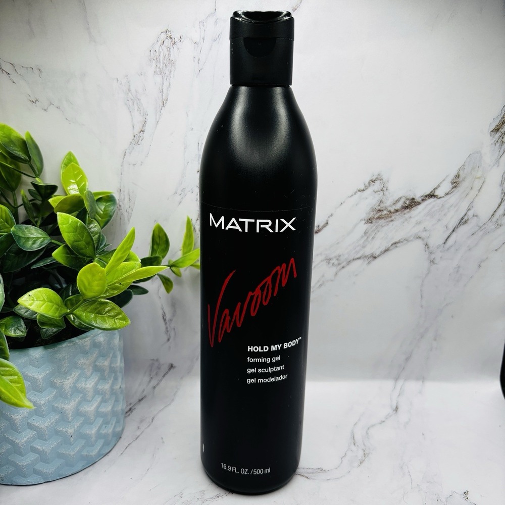 Matrix Vavoom Hold My Body Forming Gel 16.9 oz 500ml Salon Hair Styling New